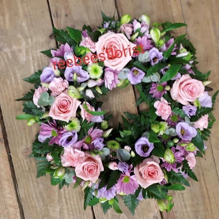 Pink & Lilic Wreath